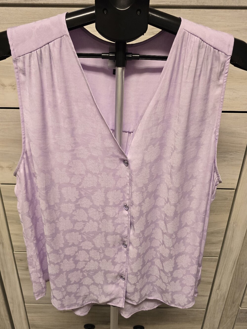 Cabi Light Purple Dress Shirt